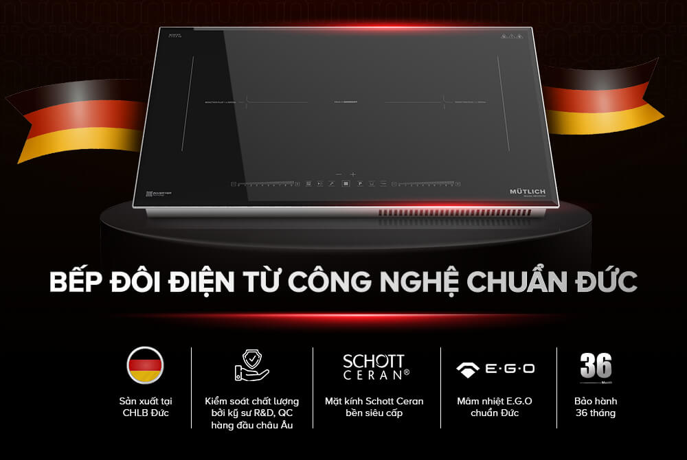 Tại sao nên sử dụng bếp từ Mutlich cho căn bếp gia đình bạn?