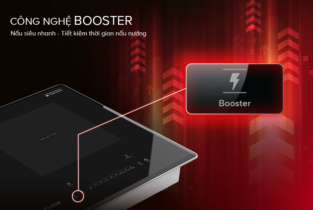 CHỨC NĂNG BOOSTER NẤU NHANH SIÊU TỐC