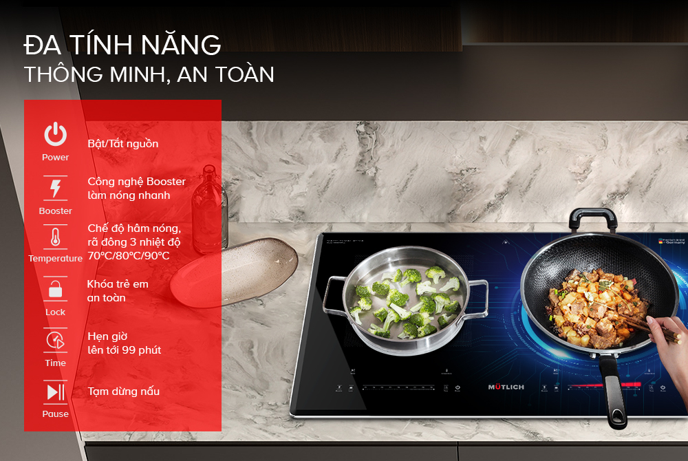 ĐA TÍNH NĂNG THÔNG MINH, AN TOÀN