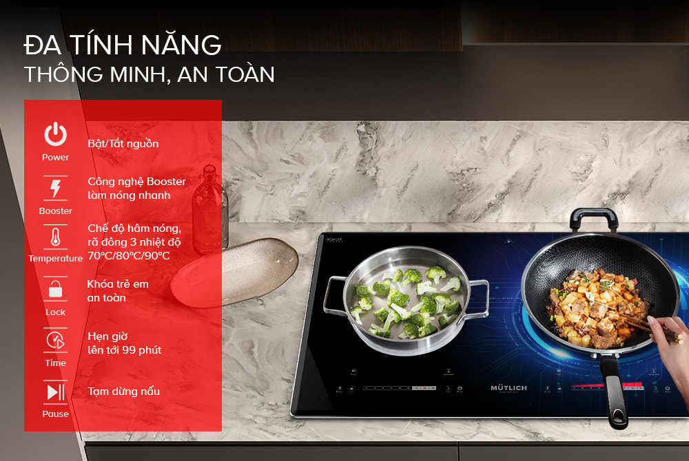 ĐA TÍNH NĂNG THÔNG MINH, AN TOÀN